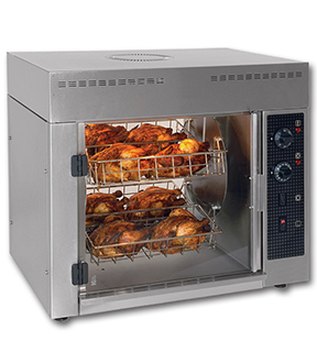 Chicken Rotisserie Oven 8-Bird 30"L x 24"W x 20"H